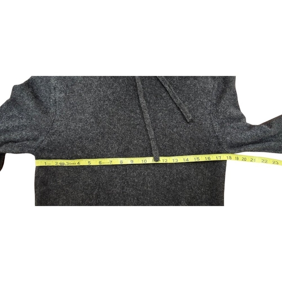 Naadam Sweater M Recycled Cashmere Hoodie Dark Gray Casual - Picture 12 of 15